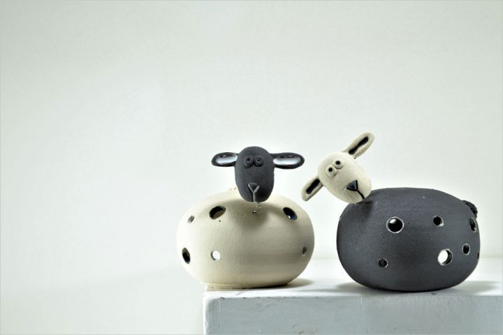 10250 - Προβατάκι Ρεσώ - Tea Light Sheep