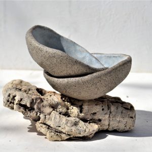 85516-A - Pinched Bowl (Grey-Ice)