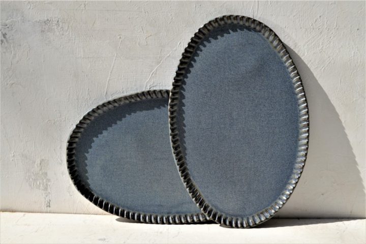 Carved Oval Platter