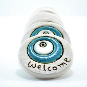 Welcome Eye ceramic