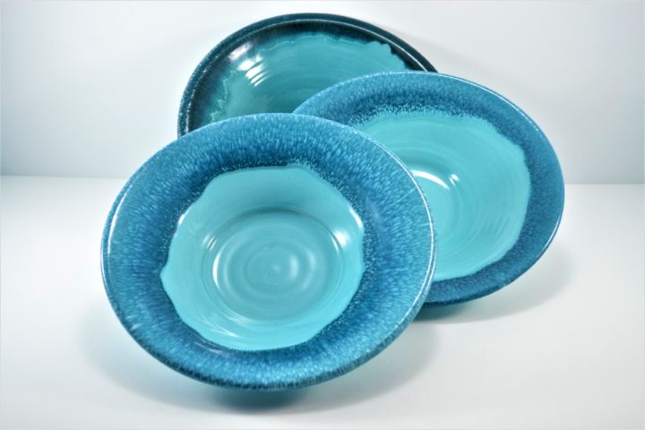 Platter D:31,5 cm & Platter D:29 cm ceramic