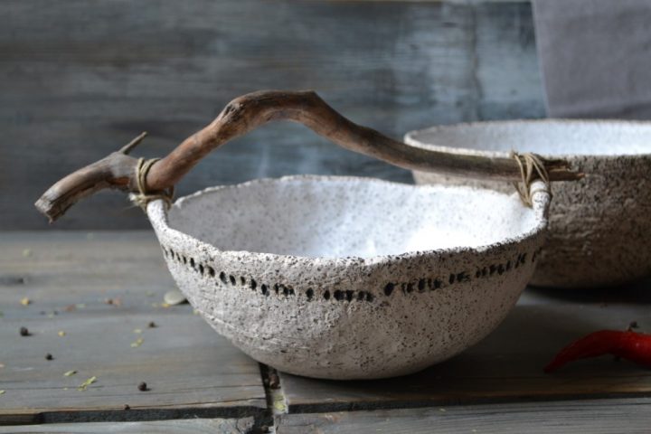 Gritty Bread Bowl ceramic