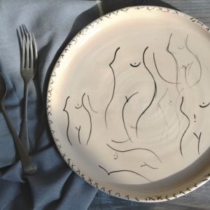 Nude Plate ceramic