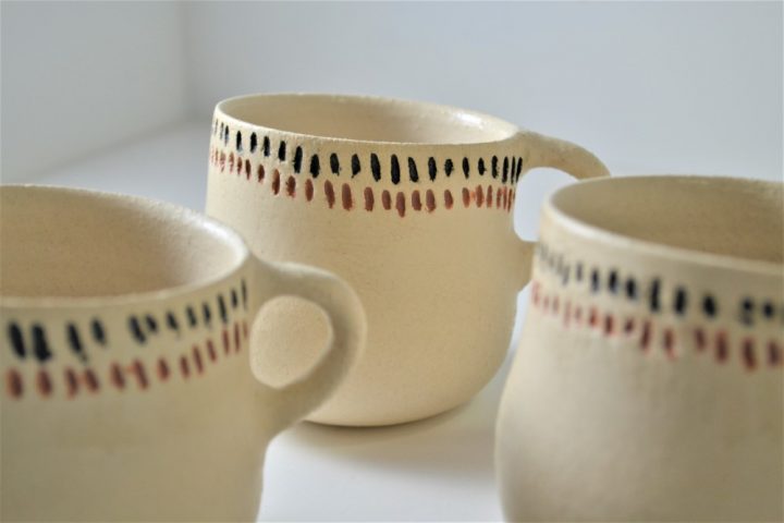Kypello Cup Beige of Sand ceramic
