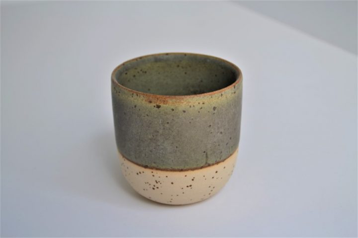 Tumbler Khaki ceramic