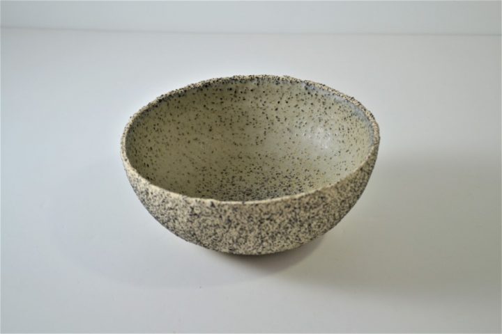 Stone Bowl Blue Grey ceramic