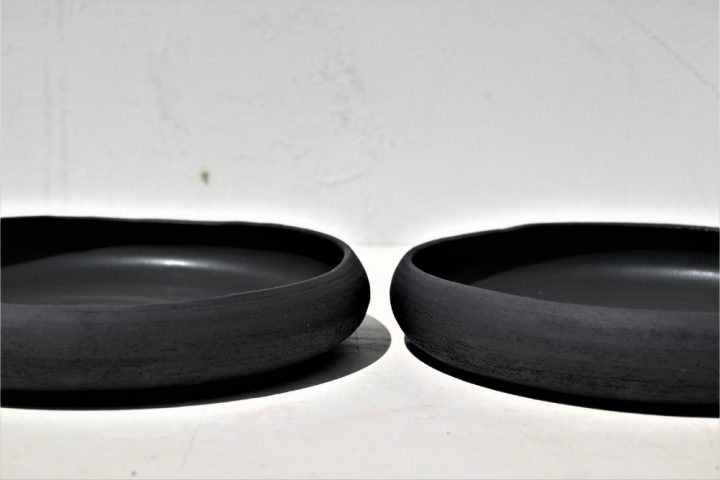 Black Organic Plate