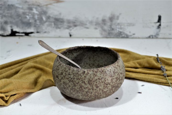 85625-B Khaki Gritty Bowls / Yoghurt Bowl