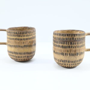 Dashes Motif Mug